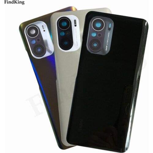 New High Quality Back Cover For Xiaomi Redmi K40 Back Battery Cover Rear Door Housing Case For K40 Pro Battery Cover With logo