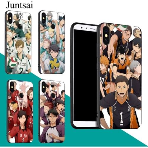 Haikyuu!! Volleyball Team Case For Redmi Note 9 Pro 9S 8T 8 Pro 9A 9C For Mi 9 9T Note 10 Lite For POCO X3 Couqe