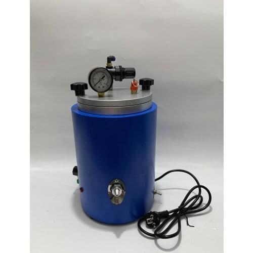 Jeweler wax injector for jewelry 5.5LB mini wax Injection Machine Casting Machine Vacuum Injecting Nozzle jewellery equipment