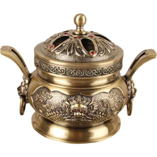 Zq Incense Burner Home Indoor Agarwood and Incense Burner Incense Burner Soothing Incense Burner Creative