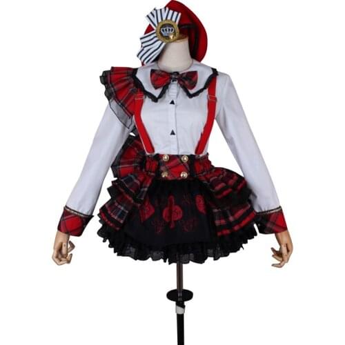 Love live Sunshine Aqours Watanabe You Cosplay Costumes Stage Performance Clothes , Perfect Custom for You