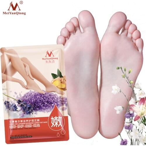 Super 1Packs Peeling Feet Mask Exfoliating Socks Baby Care Pedicure Socks Remove Dead Skin Peeling Cuticles Heel Feet Care Cream