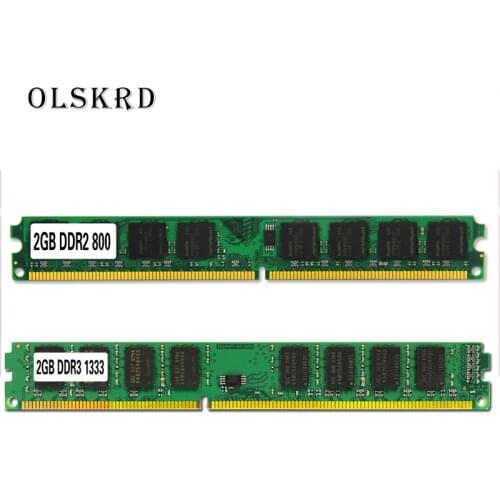 Olskrd PC Memory RAM Memoria Module Computer Desktop 1GB 2GB PC2 DDR2 4GB DDR3 8GB 667MHZ 800MHZ 1333MHZ 1600MHZ 8GB New dimm