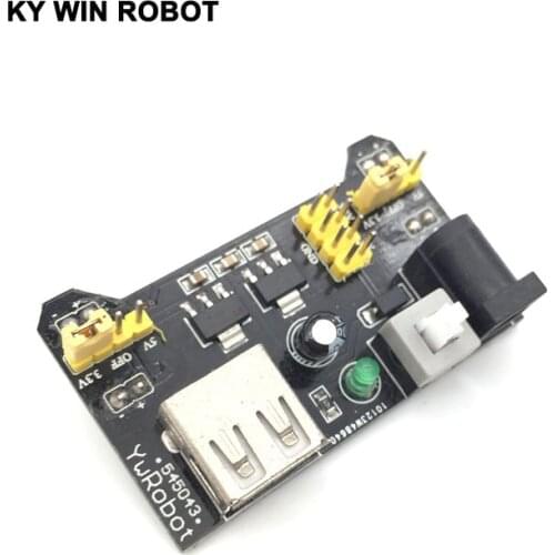 MB-102 Bread board dedicated power module compatible 5V, 3.3V Breadboard power module