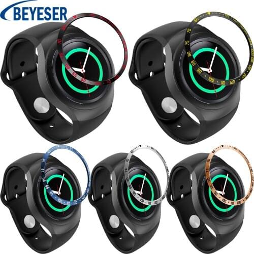 Bezel New Styling for Samsung Galaxy Watch 42mm Bezel Ring Adhesive Cover Anti Scratch Protection Circle for Samsung S2 SM-R720