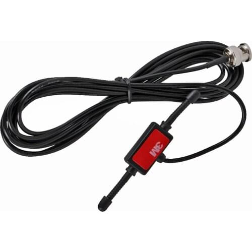 Radioddity Scanner Antenna for Uniden for Motorola Two Radio BNC Glass Mount 4" Mobile Full Band Walkie Talkie Transceiver