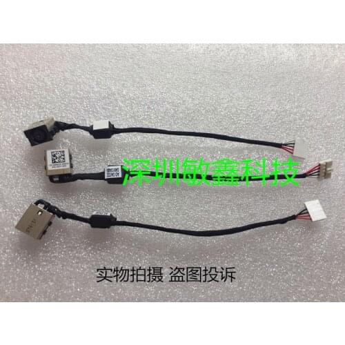 DC Power Jack with cable For Dell Inspiron14R-4528 P49G laptop DC-IN Flex Cable