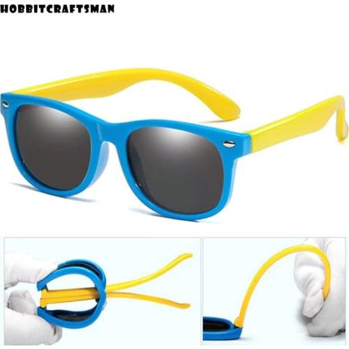 Silicone Flexible New Polarized Kids Sunglasses Boys Girls Baby Fashion Sun Glasses Eyewear Child Shades Gafas UV400 Goggle