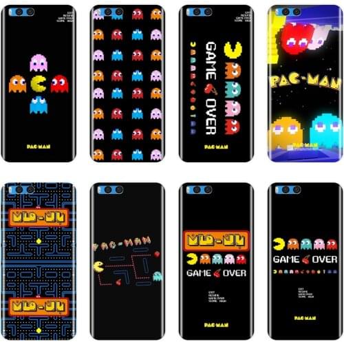 Phone Case Silicone For Xiaomi Mi Max 1 2 3 Pacman Game Funny Cute Black Soft Back Cover For Xiaomi Mi Note Mix 1 2 2S 3 Case