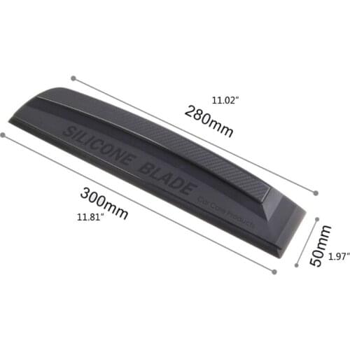 Silicone Handy Squeegee Flexible Car Water Window Wiper Drying Blade Clean Scraping Film Scraper