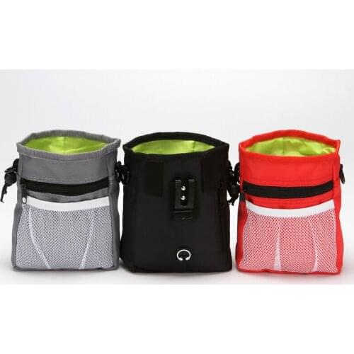 Dog Bags Dog Training Bag Pet Snack Food Poop Bag Pocket Training Waist Bag Out Snack Multifunctional Training Pet Supplies