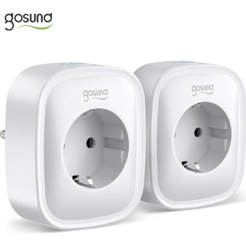 Tuya Wifi EU Smart Socket Support Alexa Google Home Voice Phone APP Control Dual USB Port Socket With Electricity Statistics