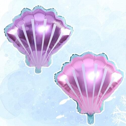 Party Decoration Balloons Shell Shaped Balloons Sea Animal Theme Birthday Party Decoration Balloons Wholesale