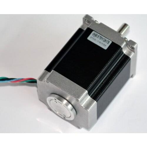 Engraving machine parts 57BYGH76 stepper motor 57 step motor 76mm optical axis 8mm driver