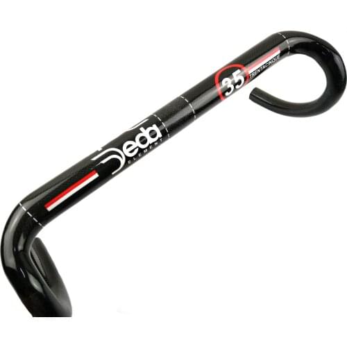 New DEDA full carbon fiber road bike parts bend to take the inside line 35mm