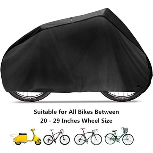 Bike Bicycle Protective Cover Waterproof Snow Cover Rain UV Protector Dust Protector Multipurpose All Weather Protector Covers
