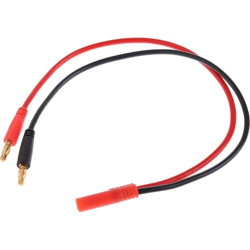 4.0 HXT to 4mm 14 AWG 300mm Banana Charging Cable Adapter for Drone