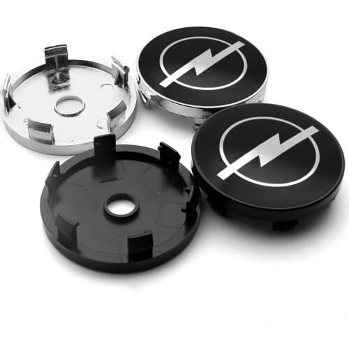 4pcs 56mm/60mm Car Wheel Center Hub Cap Auto Rim Refit Badge Creative Emblem Cover Sticker For Opel Corsa Insignia Astra Antara