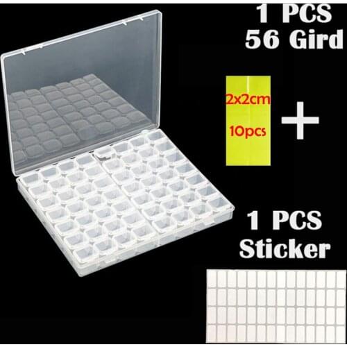 1pcs/lot Tray Pen Diamond Point Drill Plate Diamond Painting Accessories Diamond Embroidery Essential Tools Square Round Bead