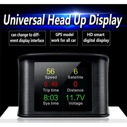 Car On-board Computer Car Digital Gps speedometer Driving Computer Display Speedometer Coolant Temperature Gauge