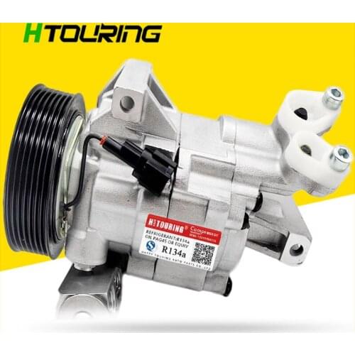 CAR A/C Compressor For Nissan Latio Tiida 2007-2009 DKV08R 92600-ED000 Z0014129A Z0004246B 92600-ED07A 92600-ED07B 506021-7470