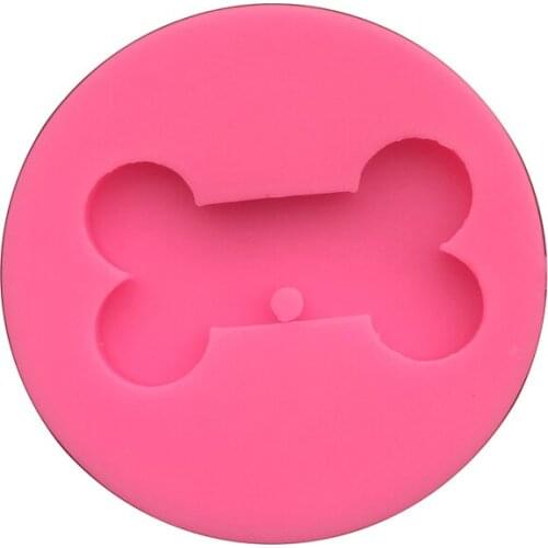 Free shipping Bone cooking tools Silicone Fondant Paste Mold DIY Cake Decorating Polymer Resin Candy Sculpey