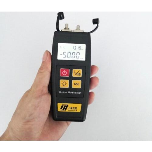 Free Shipping YJ-550 Fiber Optic Mini Tester Optical Power Meter with Visual Fault Locator 50MW 30MW 10MW 1MW Laser