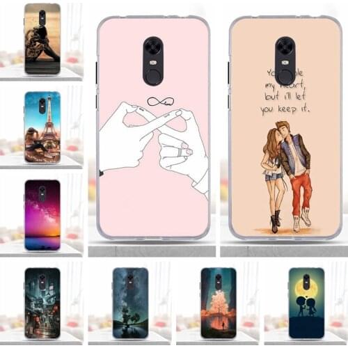 For Fundas Xiaomi Redmi 5 Plus Case Cover For Xiaomi Redmi 5 Plus Case Colorful Silicone Back Cover For Xiaomi Redmi 5 Plus Case