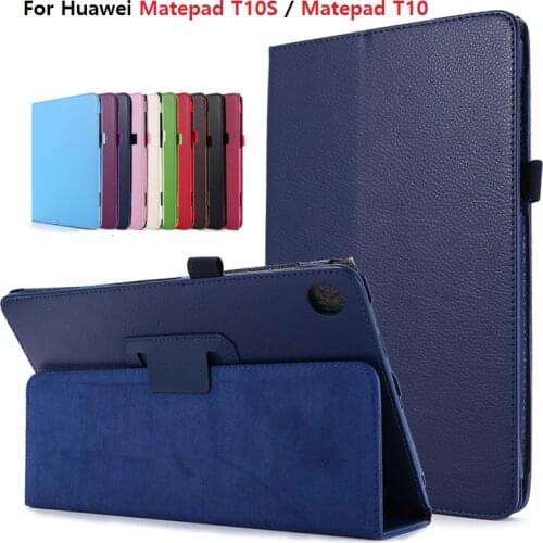 For Huawei Matepad T10 Case 9.7 inch Cover Folding Stand Funda Case for Tablet Huawei Matepad T10s T 10s Case 10.1 AGS3-L09/W09