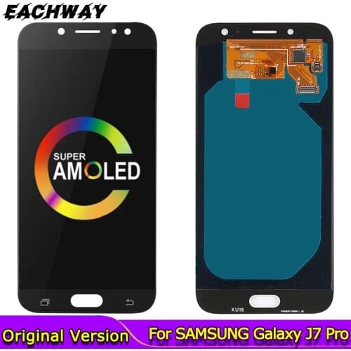 For SAMSUNG GALAXY J730 LCD J7 Pro 2017 Display J730F SM-J730F Touch Screen Digitizer Assembly Replacement For SAMSUNG J730FN/DS
