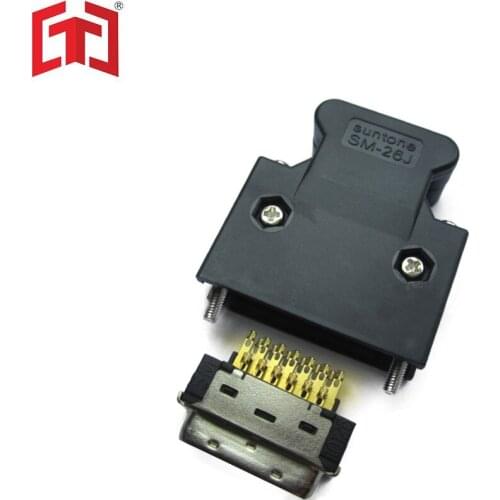 Control connector 26 pin at drive side for Yaskawa Fuji servo drive 5pcs/set