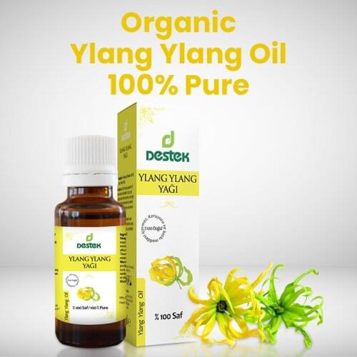 Ylang Ylang Oil 100% Pure Organic 10 ml Turkish Seed Plant Oils Essential Oils Natural Oils Aromatherapy Oils Natural Vegan Herbal Health Beauty Skin Care Body Care Skin Care Hair Care Body Care