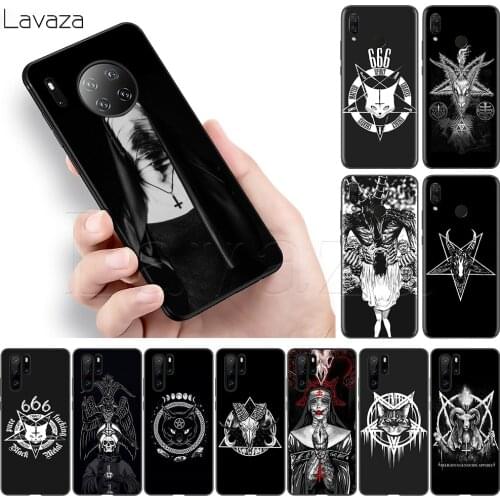 Lavaza Pentagram 666 Demonic Satanic Soft TPU Case for Huawei Y6 Y9 Mate 10 20 30 Nova 3 3i 4 4E 5 5i 5T Smart Lite Pro 2019