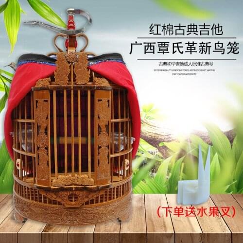 New Old Bamboo Thrush Bird Cage Separate Bird Cage Myna bird cage size bamboo bird cage