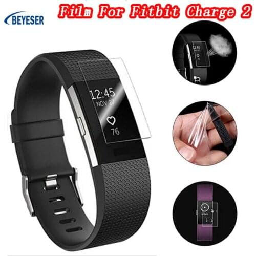 New Arrival Style Hot Sale Suitable For Fitbit Charge 2 Scratch-Resistant TPU Screen Nano Transparent Ultra-Thin HD Soft Film