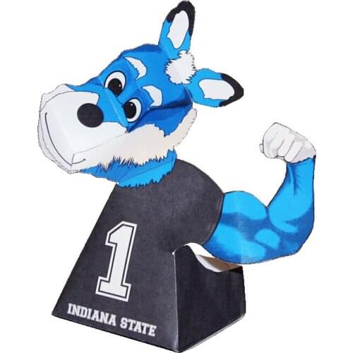 Optical Illusions Sycamore Sam Ornaments Folding Cute Mini 3D Paper Model Papercraft DIY Kids Adult Handmade Craft Toys ER-083