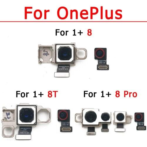 Original Rear Front Camera For OnePlus 8 Pro One Plus 8T Selfie Frontal Back Facing Backside Camera Module Repair Spare Parts