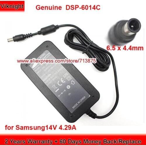 Genuine DSP-6014C 14V 4.29A AC Adapter for Samsung SYNCMASTER 932 Monitor Power Supply
