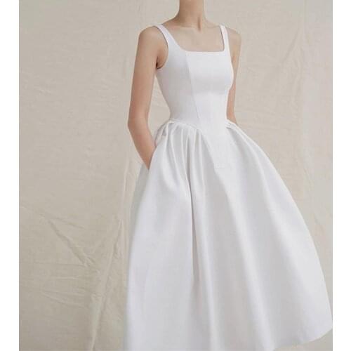 PrettySgirt White Summer Dresses