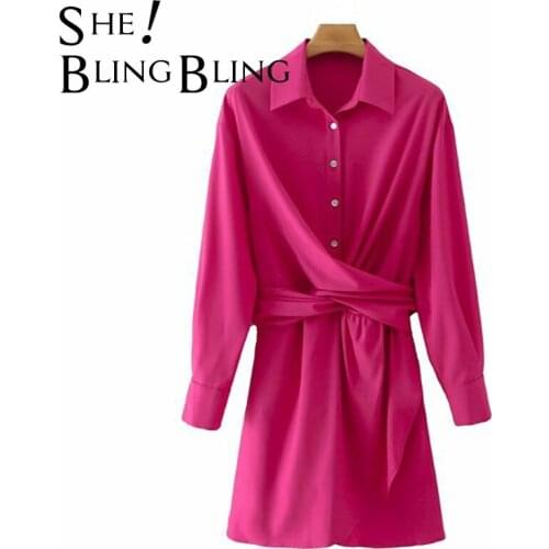 SheBlingBling Fashionable Shirt Dresses
