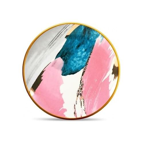 Adel Cake Plate 6 Pieces 21 Cm Watercolor