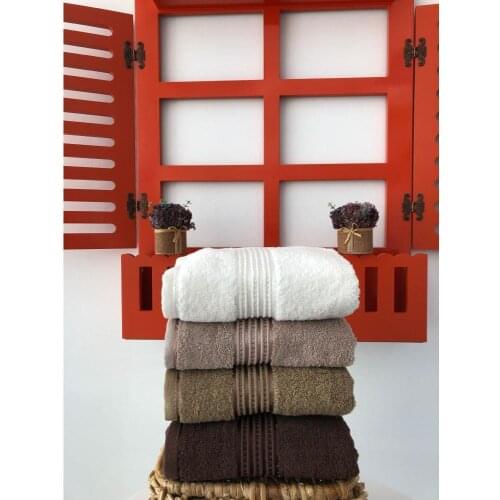 Turkish %100 Cotton Rainbow 4-Towel Set