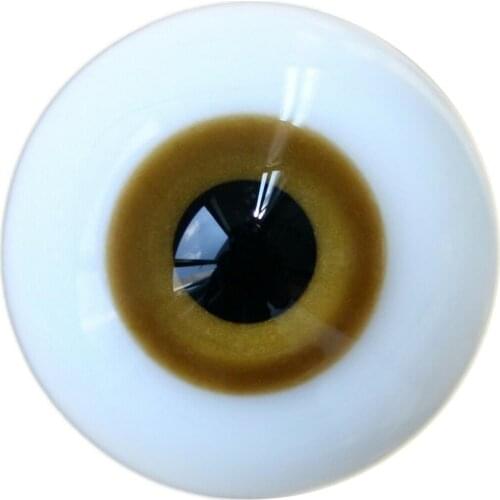[wamami] 6mm 8mm 10mm 12mm 14mm 16mm 18mm 20mm 22mm 24mm Yellow Glass Eyes Eyeball BJD Doll Dollfie Reborn Making Crafts