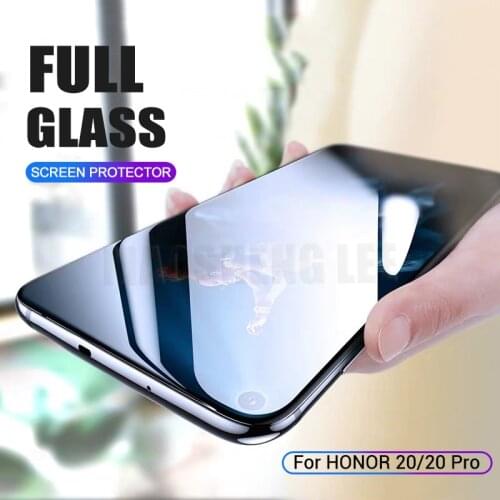 2pcs/lot Tempered Glass For Huawei Honor 20 Pro Screen Protector 9H Anti Blu-ray Glass For Huawei honor 20 Protective Film