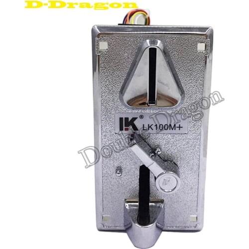 10 PCS Zinc alloy front panel Compare Coin Acceptor LK100M for Arcade game machines and Vending machine