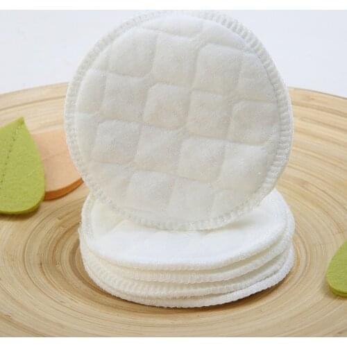 5pcs Washable Cotton Reusable Make Up Remover Pad Breast Pad Skin Cleaner Ladies Beauty Care Women Beauty Make Up Health Care
