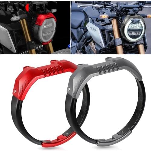 Motorcycle Accessories Headlight Grille Guard Head Lamp Protector Cover CNC Aluminum For Honda CB650R CB 650R CB 650R 2018- 2021