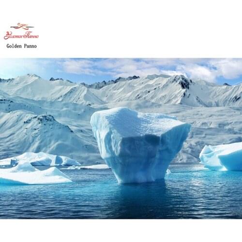 Diamond Painting Full Square diamante iceberg Mosaic drill icons 3D Diamond Embroidery Rhinestone