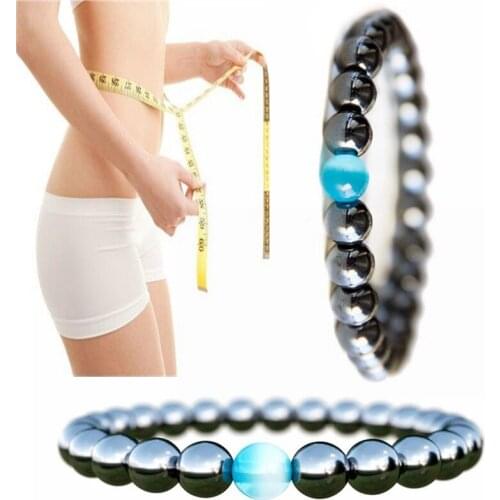 Fashion Break 8mm Black Gallstone and Opal Beads Bracelet Couple Bracelets Friendship Bracelet Jewelry Accessories Gift 2019