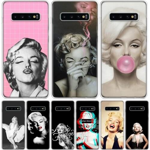Marilyn Monroe Pin Up Girl Phone Case For Samsung Galaxy A50 A70 A30S A51 A71 A10 A20E A40 A90 A20S M30S A6 A7 A8 A9 Plus Coque